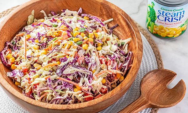 Summery Corn Coleslaw